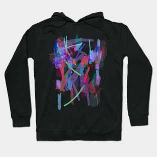 Abstract Color Background Hoodie